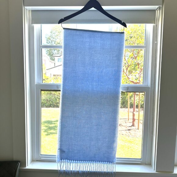 Powder Blue Shawl - Picture 2 of 11